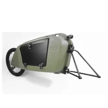 Remorque vélo pour chiens​ sur tige de selle Kern SolarMoov
